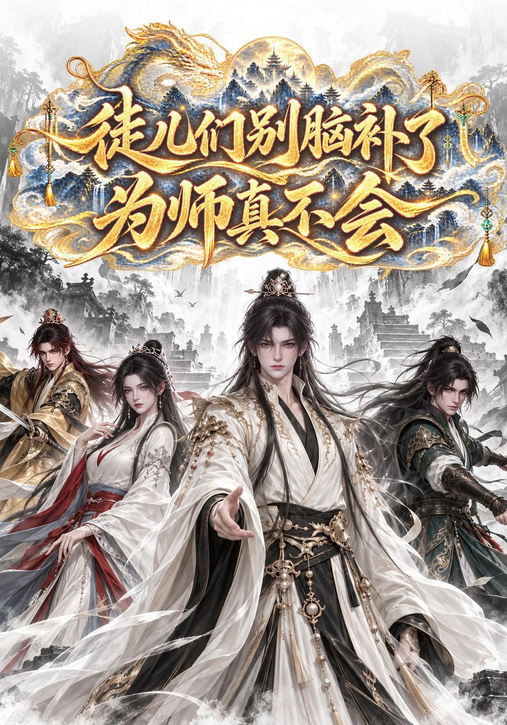 徒儿们别脑补了，为师真不会
